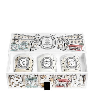 Assortimento di 3 candele profumate 3x70gr