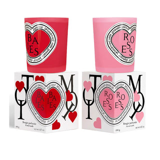 Coppia Candele Profumate 2x190gr Baies + Roses Limited Edition