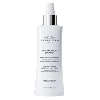 Flacone da 150ml di Institut Esthederm Intolérances Solaires Spray Protettivo Corpo, protezione solare per pelli sensibili