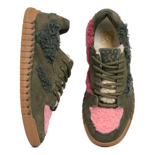 Sneaker con pelo teddy - Colors Of California