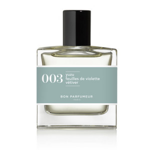 003 yuzu, violet leaves, vetiver (EDP)