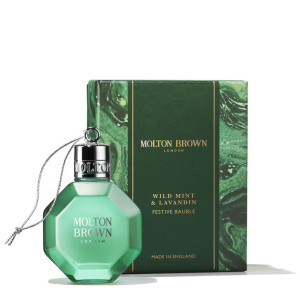 Wild Mint & Lavandin Shower gel festive bauble